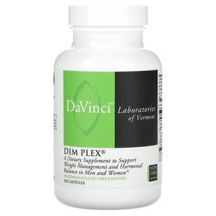 DaVinci Laboratories of Vermont, DIM Plex, 120 Capsules