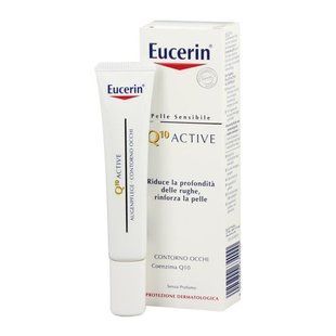 Активный крем Q10 для глаз против морщин, Active Anti-Wrinkle Eye Cream Q10, Eucerin, 15 мл купить в Киеве и Украине