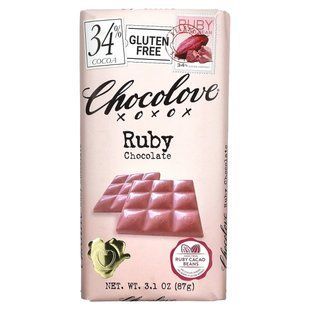 Ruby chocolate, Chocolove, 87 g
