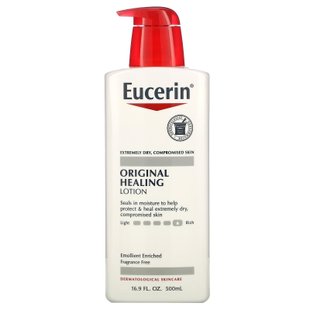 Оригинальный лечебный лосьон, Eucerin, 16,9 ж. унц.(500 мл) купить в Киеве и Украине