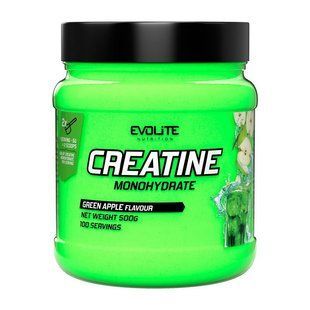 Creatine Monohydrate Evolite Nutrition 500 g green apple купить в Киеве и Украине