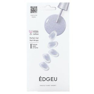 Edgeu, Perfect Gel Nail Wraps, ENA 318 Planet Magnet, 19 Piece Set купить в Киеве и Украине