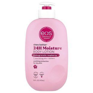 EOS, Shea Better&trade;, 24H Moisture Body Lotion, Pomegranate Raspberry, 16 fl oz (473 ml) купить в Киеве и Украине