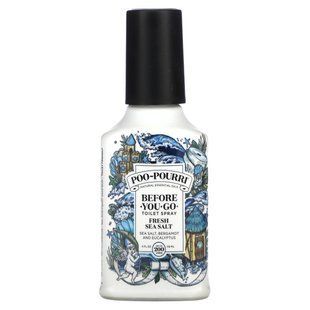 Poo-Pourri, туалетно-косметичний спрей, свіжа морська сіль, 118 мл (4 рідк. унції)