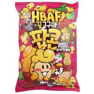 HBAF, Sweet Potato Popcorn, 80 g купить в Киеве и Украине