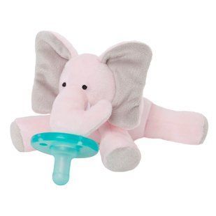 WubbaNub, Соска для младенцев, Pink Elephant, 0-6 месяцев, 1 соска купить в Киеве и Украине