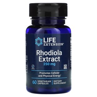 Родиола розовая экстракт Life Extension (Rhodiola Extract) 250 мг 60 капсул купить в Киеве и Украине