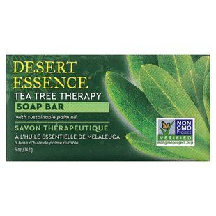 Очищающее мыло с чайным деревом, Desert Essence, 5 унций (142 г) купить в Киеве и Украине