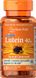 Лютеин с зеаксантином, Lutein with Zeaxanthin, Puritan's Pride, 40 мгг, 120 капсул фото
