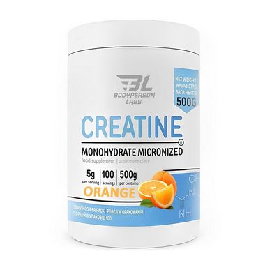 Creatine Monohydrate Bodyperson Labs 500 g lemon-lime купить в Киеве и Украине