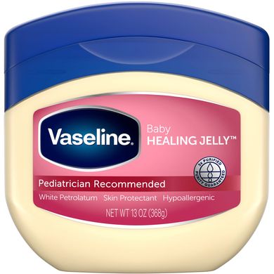 Мазь для захисту дитячої шкіри, Baby Healing Jelly, Vaseline, 368 г