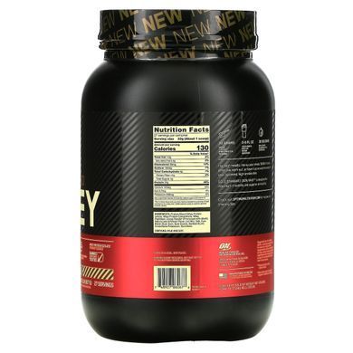 Gold Standard, 100% сироватка, фундук в шоколаді, Optimum Nutrition, 907 г