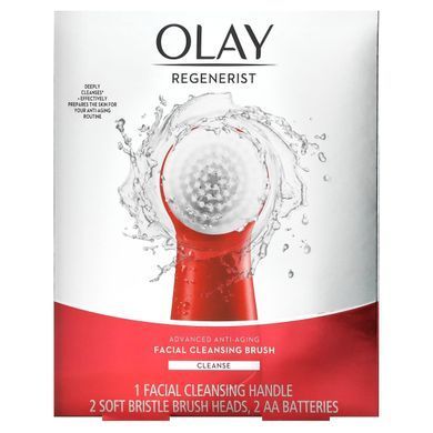 Усовершенствованный антивозрастной уход, щетка для очистки лица, Regenerist, Olay, 1 устройство, 2 насадки купить в Киеве и Украине