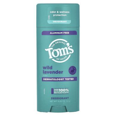 Tom's of Maine, Aluminum Free Deodorant, Wild Lavender, 3.25 oz (92 g)