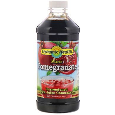 Рідкий гранатовий концентрат Dynamic Health Laboratories (Pomegranate Juice) 473 мл