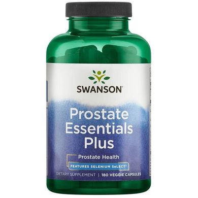 Вітаміни для простати Swanson (Prostate Essentials Plus) 180 капсул