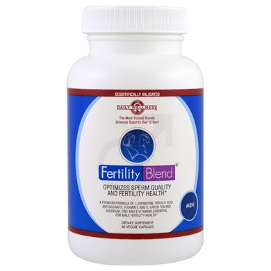 Витамины для мужчин Смесь для мужской фертильности Daily Wellness Company (Fertility Blend Men) 60 капсул купить в Киеве и Украине
