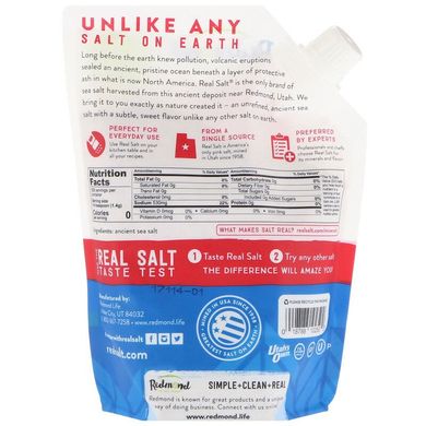 Давня дрібна морська сіль, Real Salt, 26 унцій (737 г)
