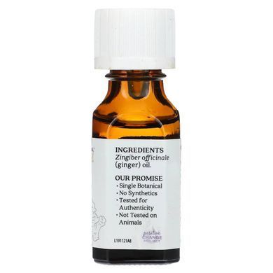 Эфирное масло имбиря Aura Cacia (Oil Ginger) 15 мл купить в Киеве и Украине