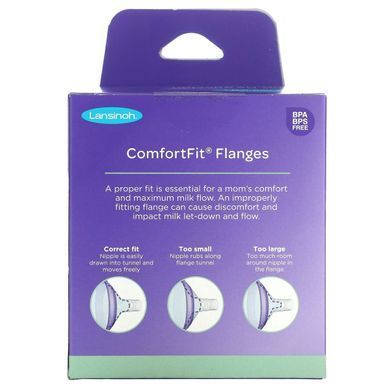 Фланци для молоковидсмоктувача Lansinoh (ComfortFit Flanges) 36 мм 2 шт купить в Киеве и Украине