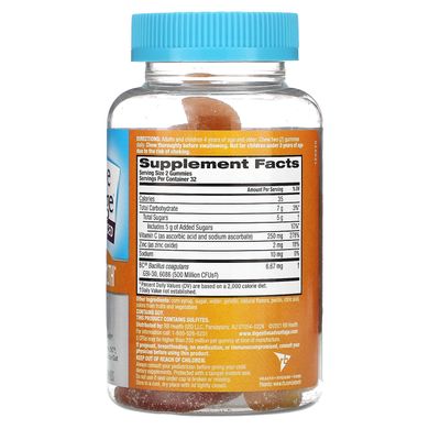 Schiff, Поліпшення травлення, просунуті пробіотики + імунне здоров'я, натуральні фрукти, 125 мг, 64 жувальні цукерки