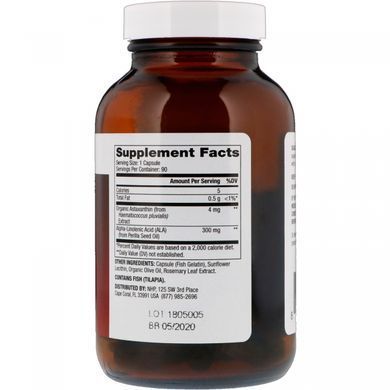 Astaxanthin Dr. Mercola 4 mg 90 capsules