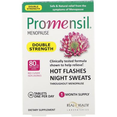 Menopause, подвійна сила, Promensil, 30 таблеток