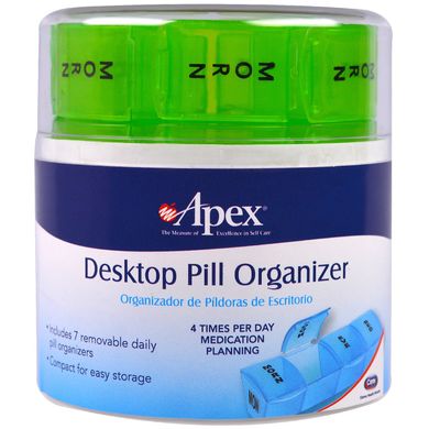 Органайзер для таблеток настільний Apex (Desktop Pill Organizer) 1 шт