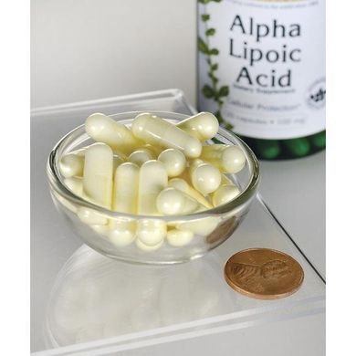 Альфа-ліпоєва кислота, Alpha Lipoic Acid, Swanson, 100 мг, 120 капсул