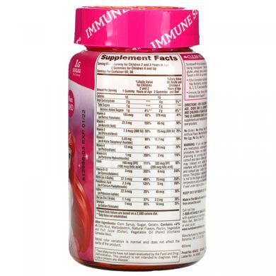 Childrens chewable multivitamins, Disney princesses, with grape, orange, and cherry flavor, 60 pieces