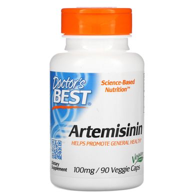 Артемізинін, Artemisinin, Doctor's Best, 100 мг, 90 капсул в рослинній оболонці