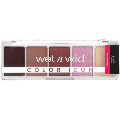 Wet n Wild, Color Icon, Petalette, палітра тіней із 5 відтінків, 6 г (0,21 унції)