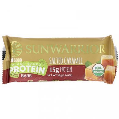 Protein bars on a plant-based, salted caramel, 12 bars, 58 g (2.04 oz) each