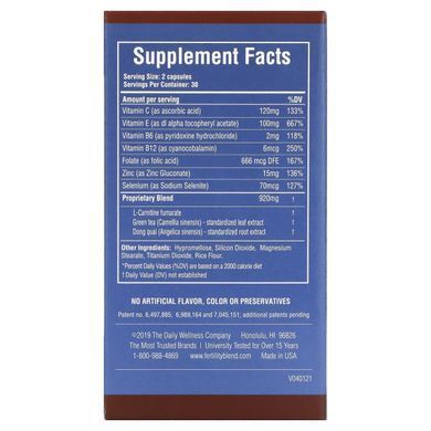 Vitamins for Men Fertility Blend Men 60 Capsules
