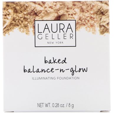 Тональна основа з ефектом сяйва Baked Balance-N-Glow, світлий відтінок, Laura Geller, 8 м