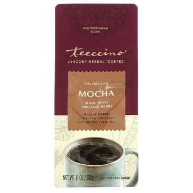 Трав'яна кава смак мокко без кофеїну Teeccino (Coffee) 312 г