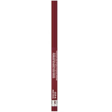 Интенсивный контурный карандаш для губ Exaggerate, оттенок 024 «Красная дива», Rimmel London, 0,25 г купить в Киеве и Украине
