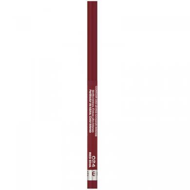 Intense contour lip pencil, shade 024 Red Diva, Rimmel London, 0.25g