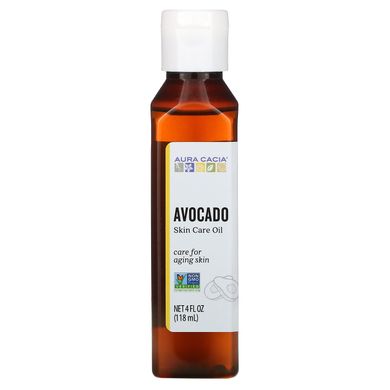 Натуральное успокаивающее масло авокадо Aura Cacia 118 мл купить в Киеве и Украине