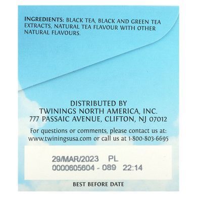 Cold Tea, English Classic, Twinings, 20 tea bags, 1.41 oz (40 g)