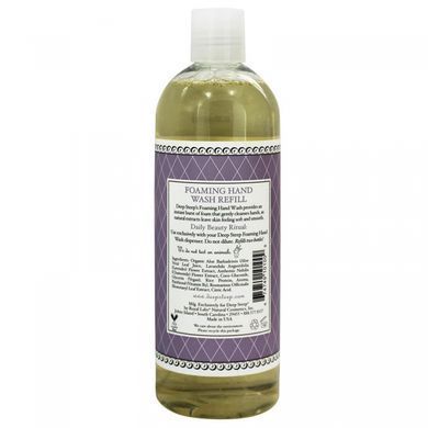 Пінливий засіб для миття рук лаванда - ромашка Deep Steep (Foaming Hand Wash Refill) 474 мл