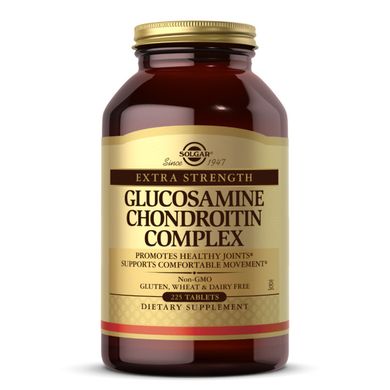 Глюкозамін Хондроїтин Solgar (Glucosamine Chondroitin) 225 таблеток