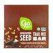 Батончики из проросших семян, морская соль темного шоколада, Sprouted Seed Trail Mix Bar, Dark Chocolate Sea Salt, Go Raw, 12 батончиков по 1,2 унции (34 г) каждый фото
