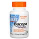 Бакопа, Bacopa With Synapsa, Doctor's Best, 320 мг, 60 рослинних капсул фото