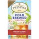 Холодный чай, английский классический, Twinings, 20 чайных пакетиков, 1.41 унции (40 г) фото