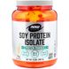 Изолят соевого протеина ваниль порошок Now Foods (Soy Protein Isolate) 907 г фото