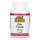 Цитрат цинка, Zinc Citrate, Natural Factors, 50 мг, 90 таблеток фото