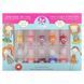 Set of water-based nail polishes, party palette, 10 pieces