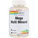 Мультимінерали, Mega Multi Mineral, Solaray, 200 капсул фото