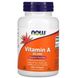 Витамин A Now Foods (Vitamin A) 25000 МЕ 250 капсул фото